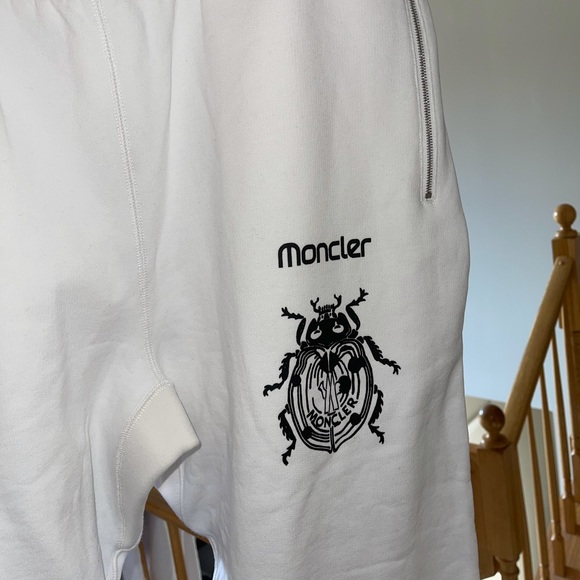 Moncler printed cotton sweatpants - Picture 2 of 10